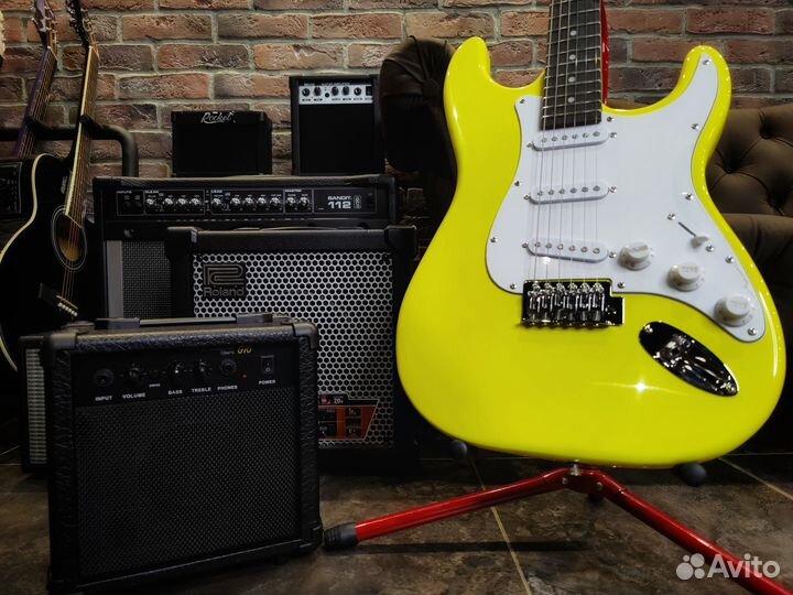 Электрогитара с Комбиком (комплект)