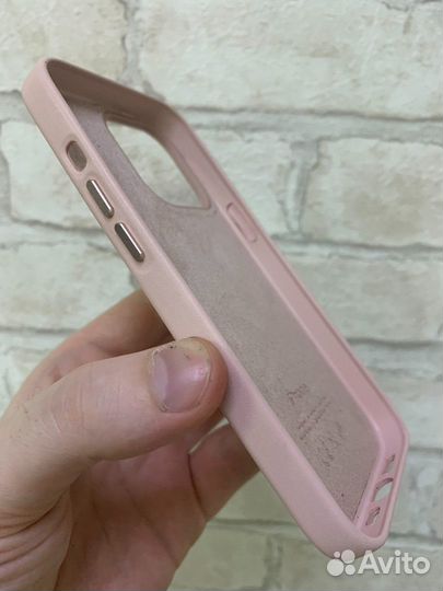 Кожаный чехол iPhone 13Pro