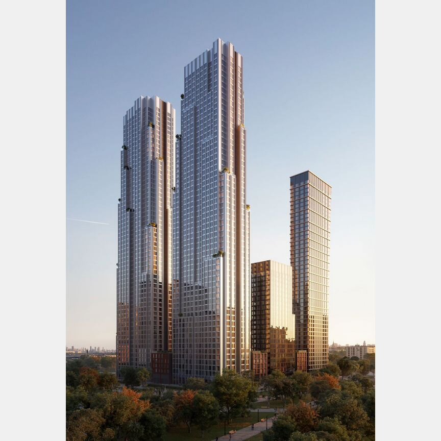 2-к. квартира, 58,4 м², 46/59 эт.