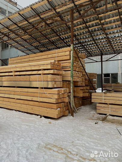 Доска обрезная 25х100х6000мм 1 сорт ГОСТ