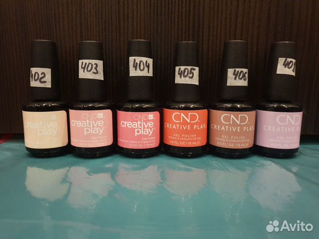 Гель-лаки CND Creative Play. Новые
