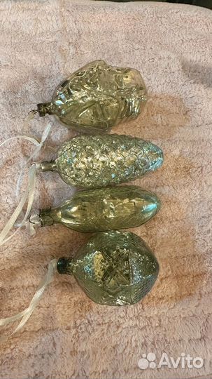 Елочные игрушки СССР