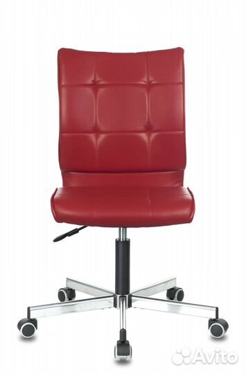 Кресло Бюрократ CH-330M/RED без подлокотников крас
