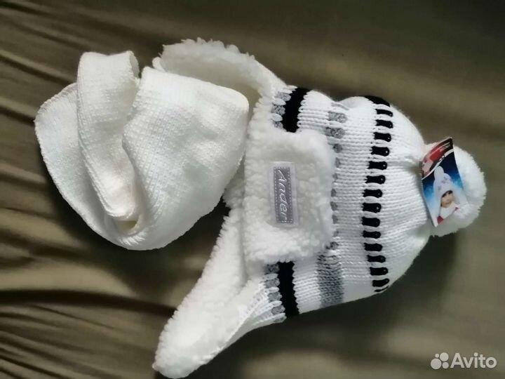 Комплект - Шапка детская, шарф