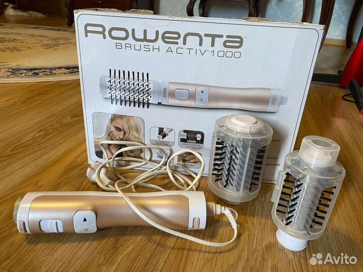 Фен щетка rowenta brush activ 1000