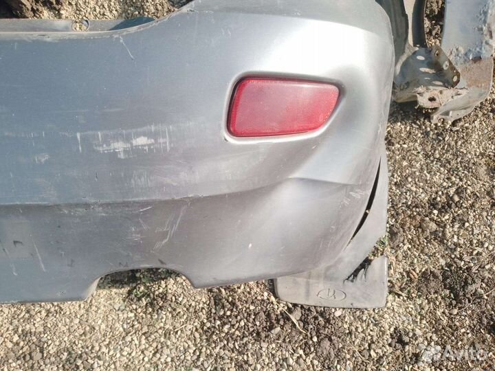 Задний бампер на LADA Kalina, 650 цвета