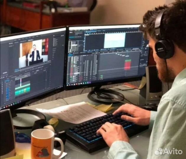 Видеомонтаж, 3д моделирование, 3д анимация