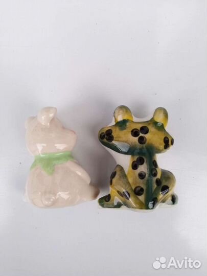 Фигурки Лягушка и Свинка