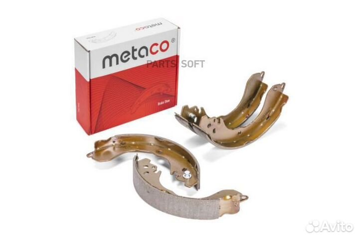 Metaco 3020-079 Колодки барабанные к-кт