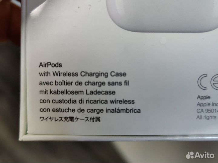 Беспроводные наушники apple airpods 2