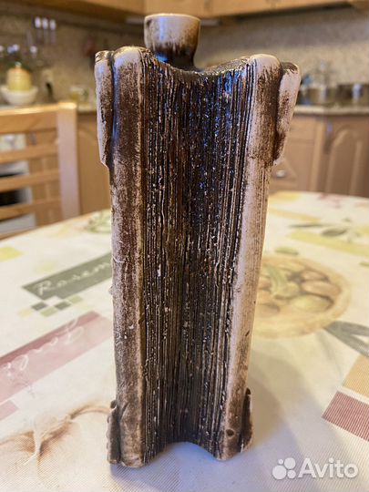 Фляга декоративная глиняная