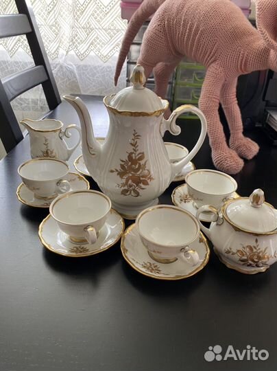 Кофейный сервиз гдр Reichenbuch