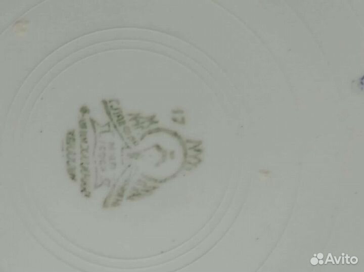 Тарелка и чашка СССР