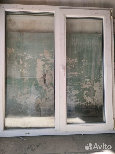 Окна пластиковые бу 2 шт