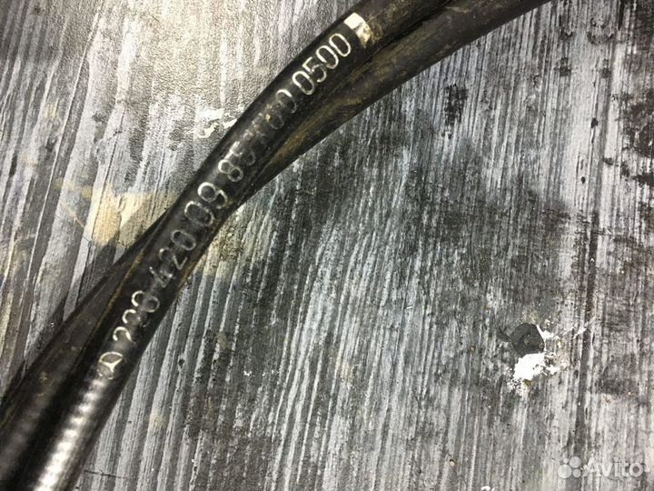 Трос ручника с механизмом Mercedes-Benz W220