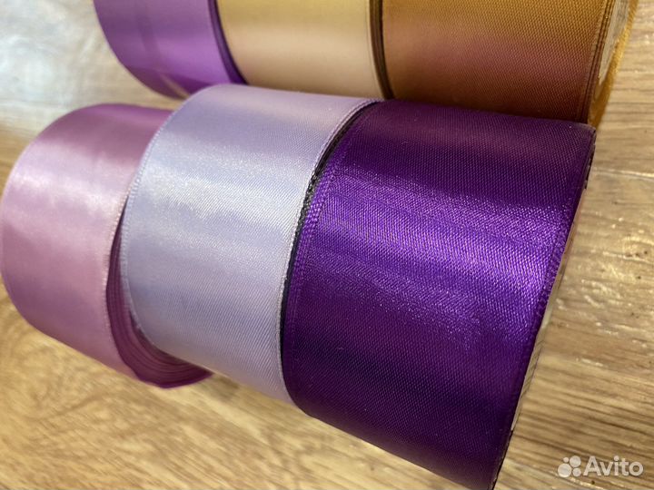 Набор атласных лент