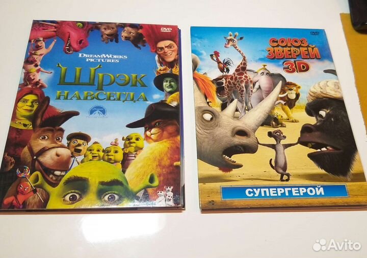 Мульфильмы и фильмы на dvd лицензионные