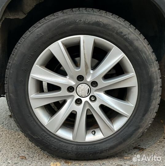 Колеса зимние r17 в сборе volkswagen tiguan