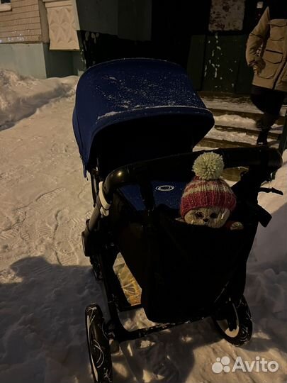 Bugaboo buffalo Коляска 2 в 1 на чёрном шаси