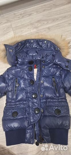 Пуховик moncler детский