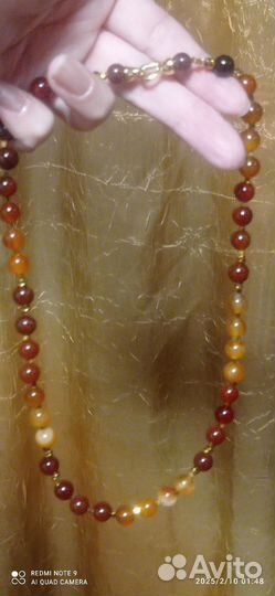 Бусы из натуральных камней