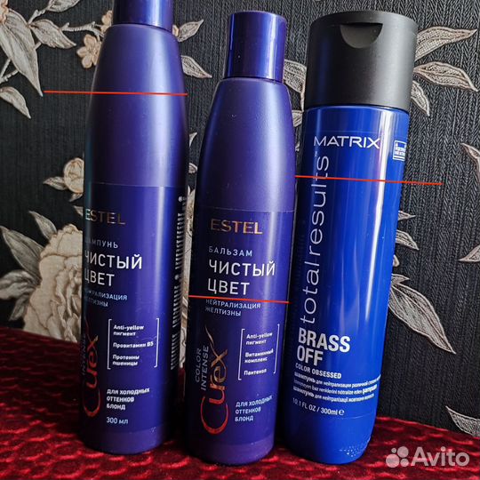 Оттеночный шампунь, бальзам: Matrix, Estel, Тоника