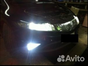 Би линзы Ксенон на Хонда Цивик