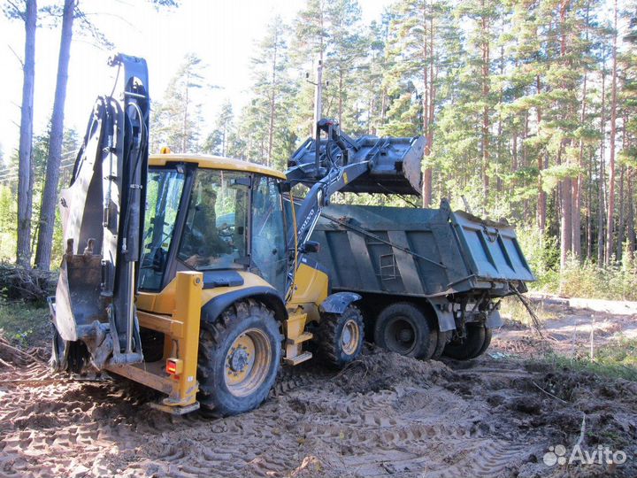 Экскаватор-погрузчик Volvo BL61, 2012