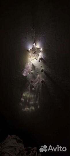 Ловец снов со светодиодной гирляндой