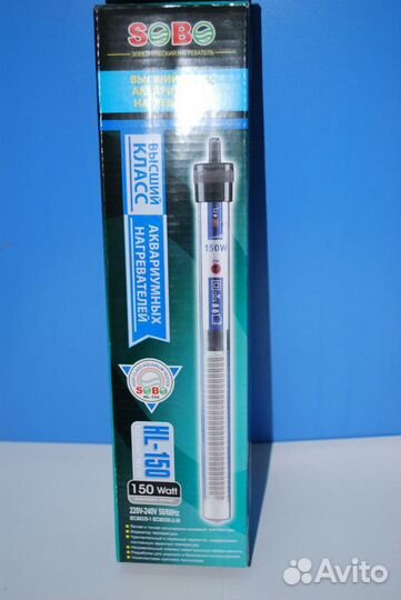 Нагреватели для аквариумов sobo