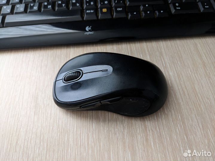 Беспроводная клавиатура и мышь Logitech