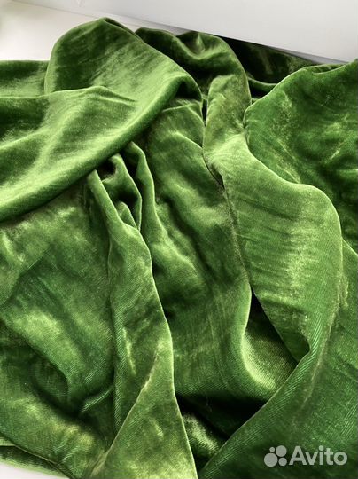 Отрез винтажного бархата