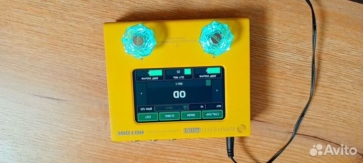 Hotone Ampero Mini Marigold гитарный процессор