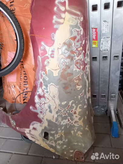 Переднее крыло toyota corolla е120