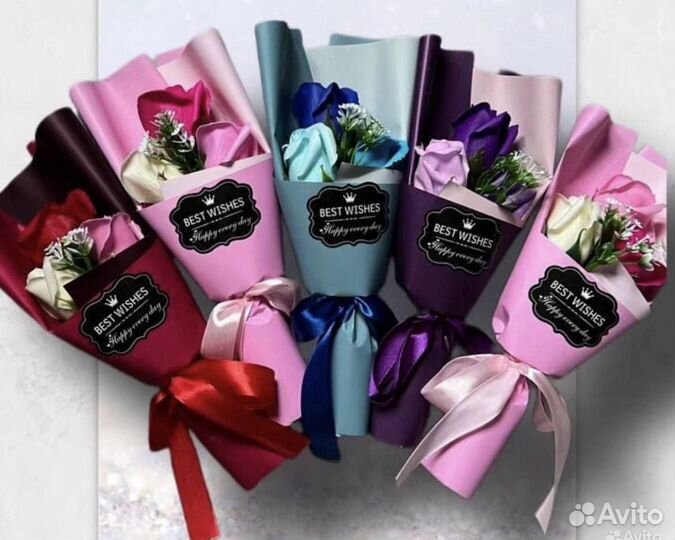 Мыло ручной работы в подарочной упаковке