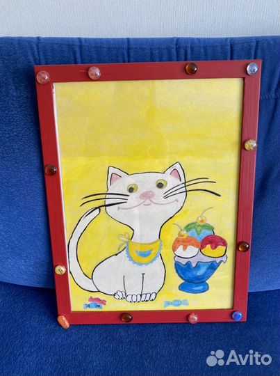 Картины для детской,рама икея 45*35