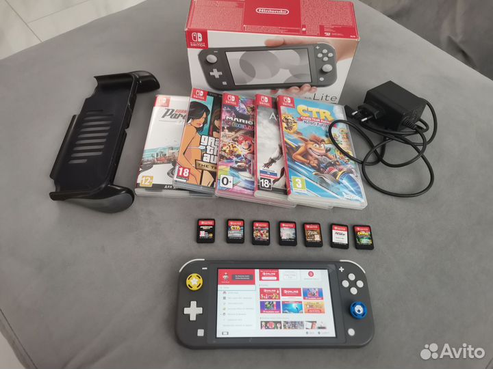 Портативная игровая приставка nintendo switch