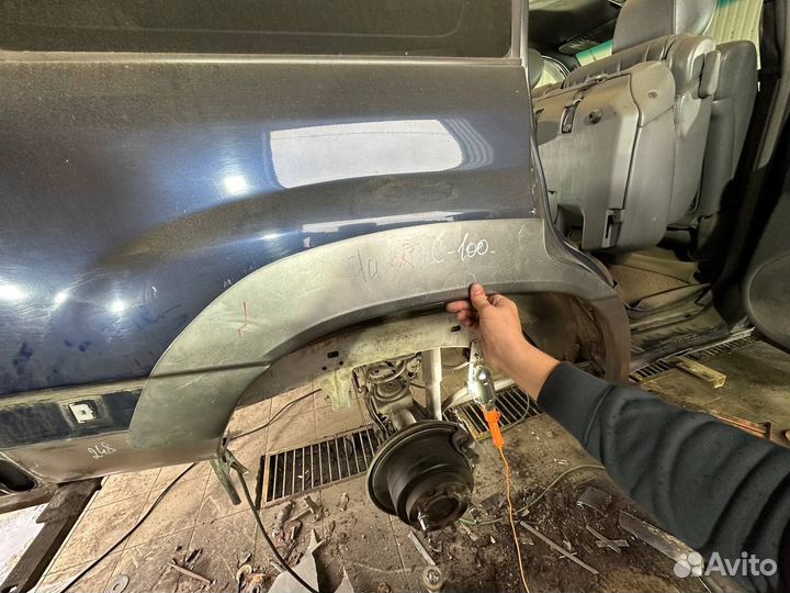 Toyota Cruiser 100 арки задних крыльев комплект