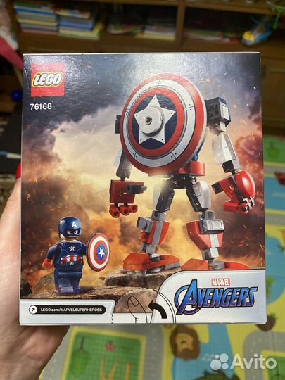 Lego капитан америка новый