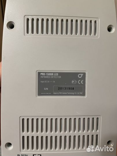 Детектор банкнот PRO 1500IR LCD