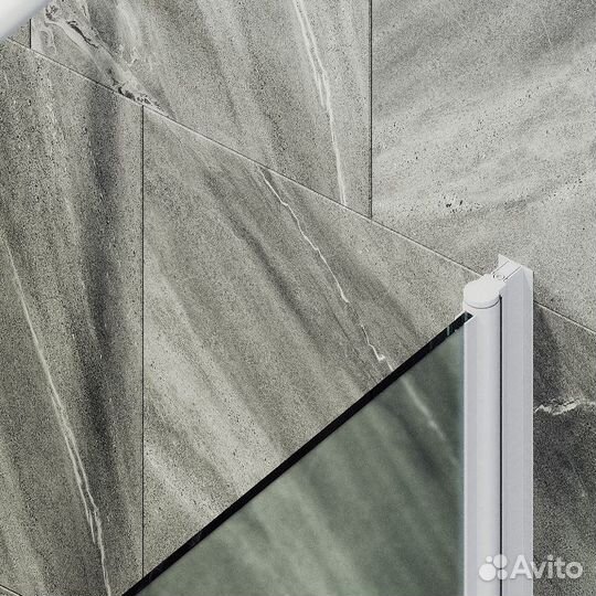 Шторка для ванны поворотная на монопетле MaybahGla