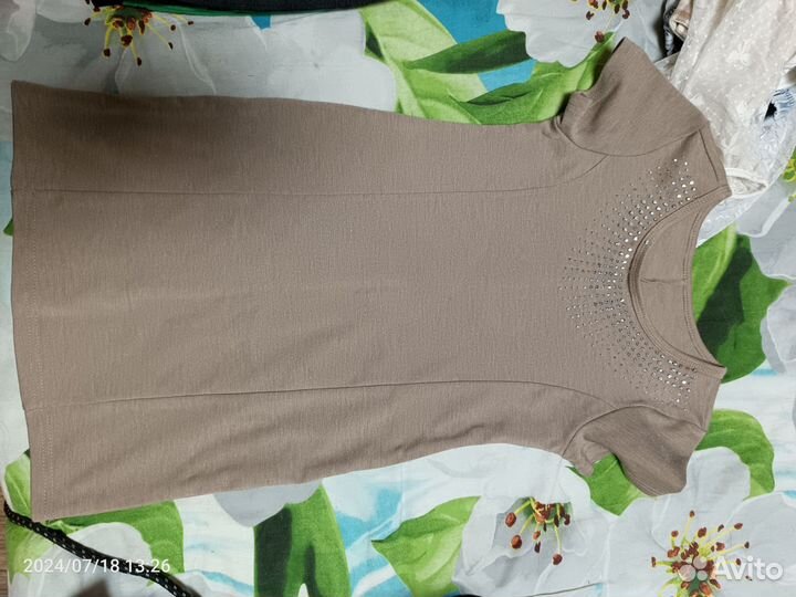 Вещи пакетом на девочку122-128