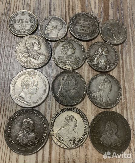 Монены Россия от Петра до Николая. (Копии)