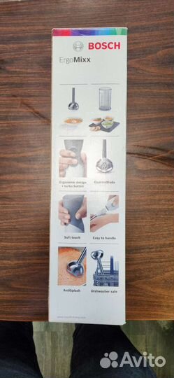 Блендер погружной bosch MSM66110