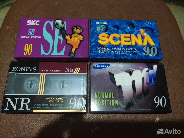Аудиокассеты новые запечатанные