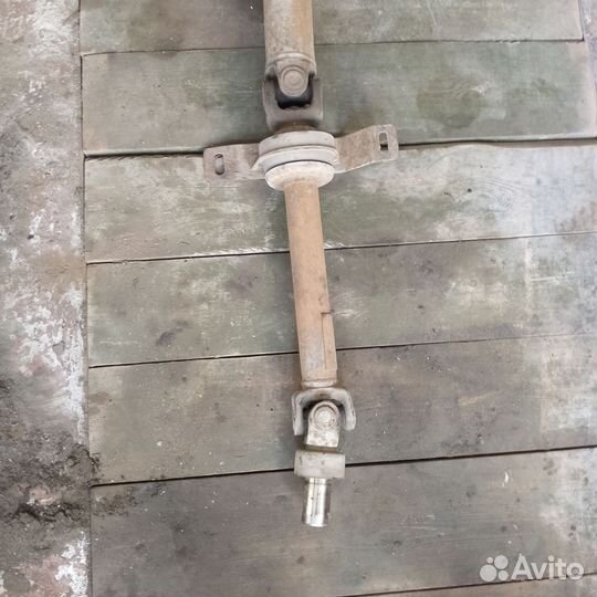 Кардан с подвесным на волгу