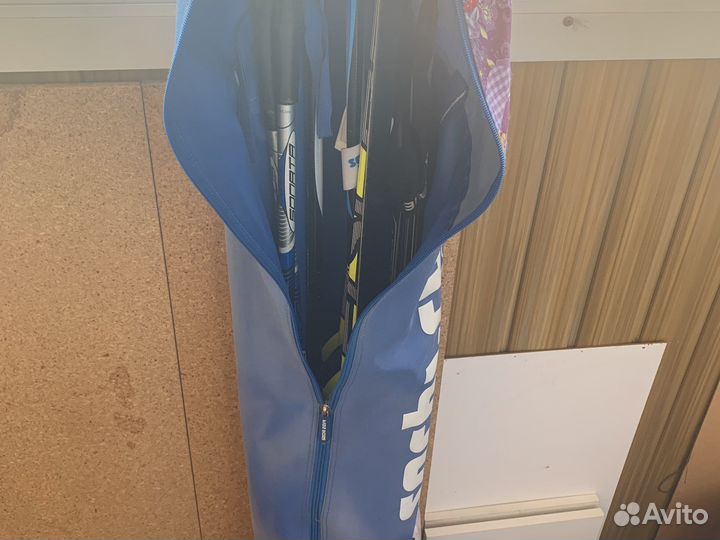 Лыжи с палками детские fischer