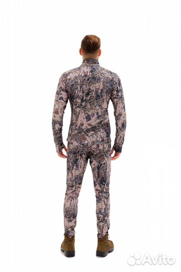 Термобелье king hunter base layer camo/grey