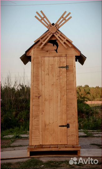 Дачный туалет с установкой BAG336