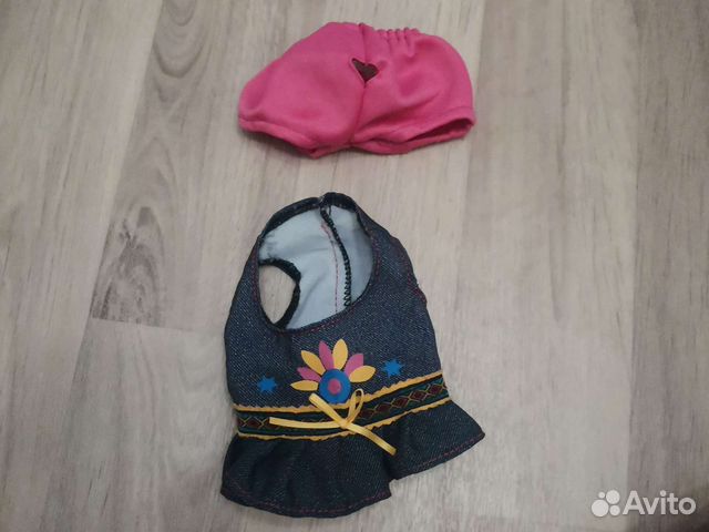 Платье и шорты для игрушечной собаки